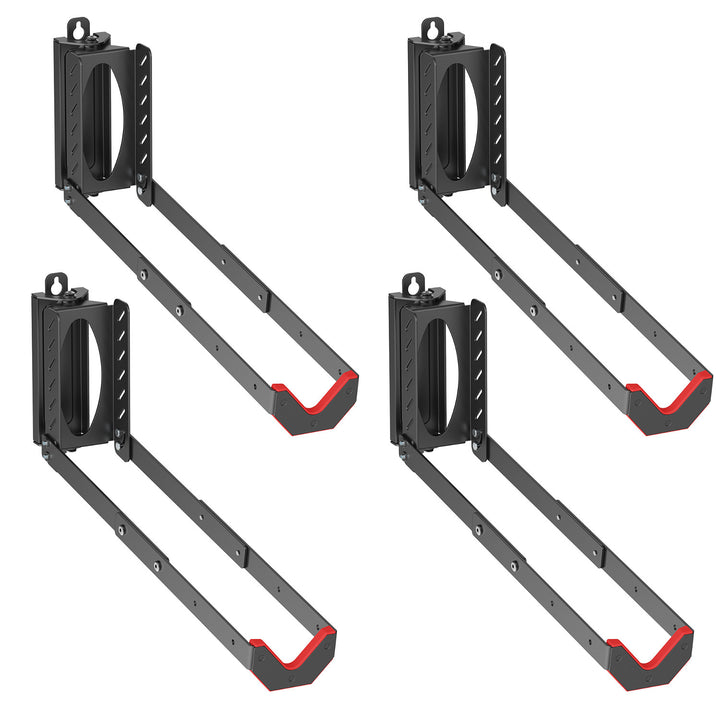 Maclean Wall-Mounted Bike Rack, 35 kg max, MC-498, 4 pieces