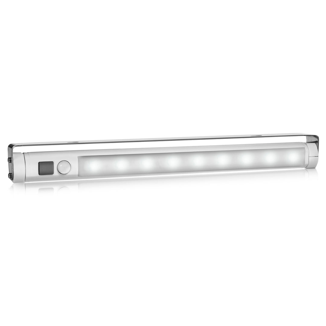 2x Maclean LED kitchen light, under-cabinet, 9 SMD, battery-powered, PIR sensor on/off, MCE166 + 6x R-06/AA/LR06 1.5V VARTA Longlife Power batteries