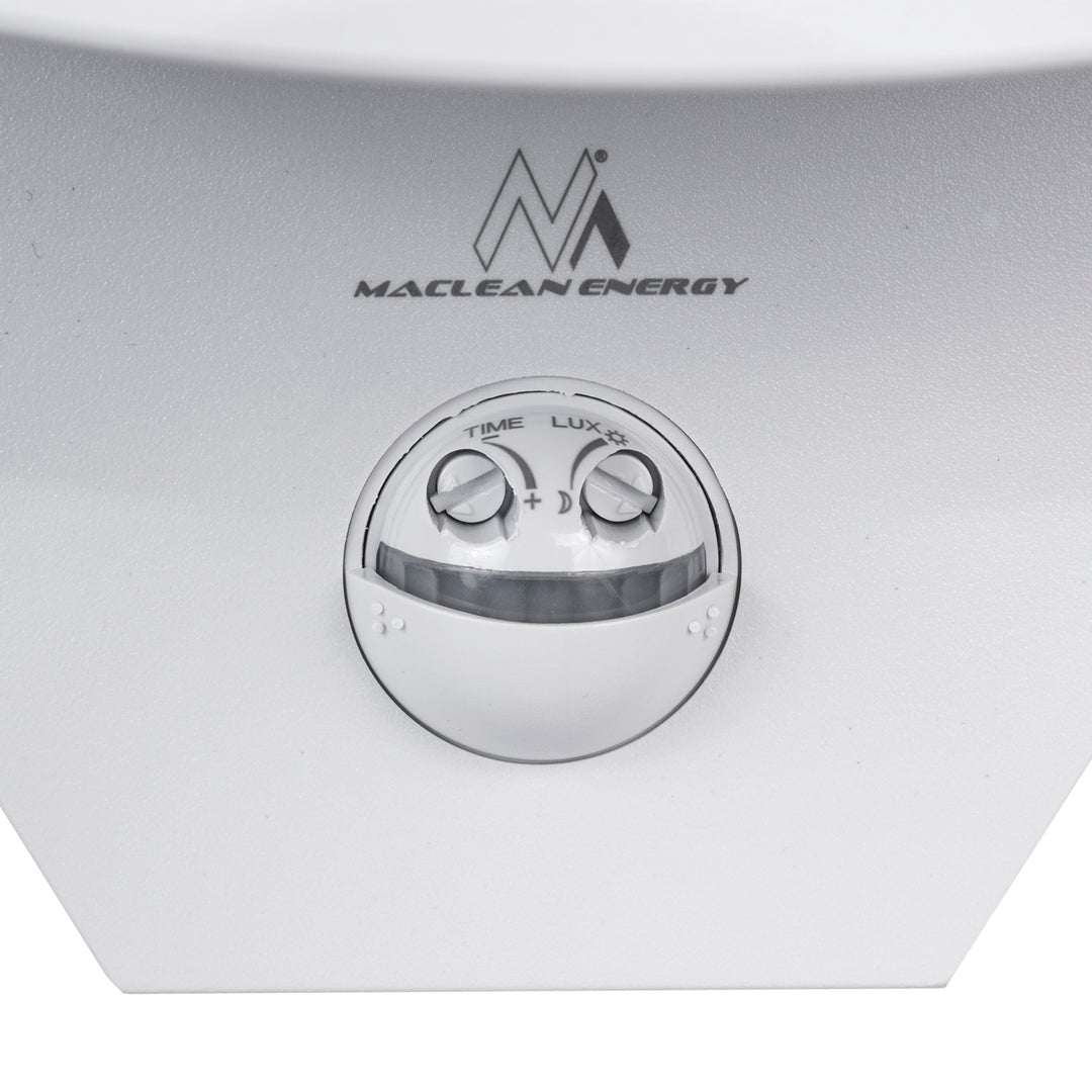 Maclean LED Motion Sensor Light, PIR sensor, white, 10W, IP54, 800 lm, MCE290 W, 2 pieces