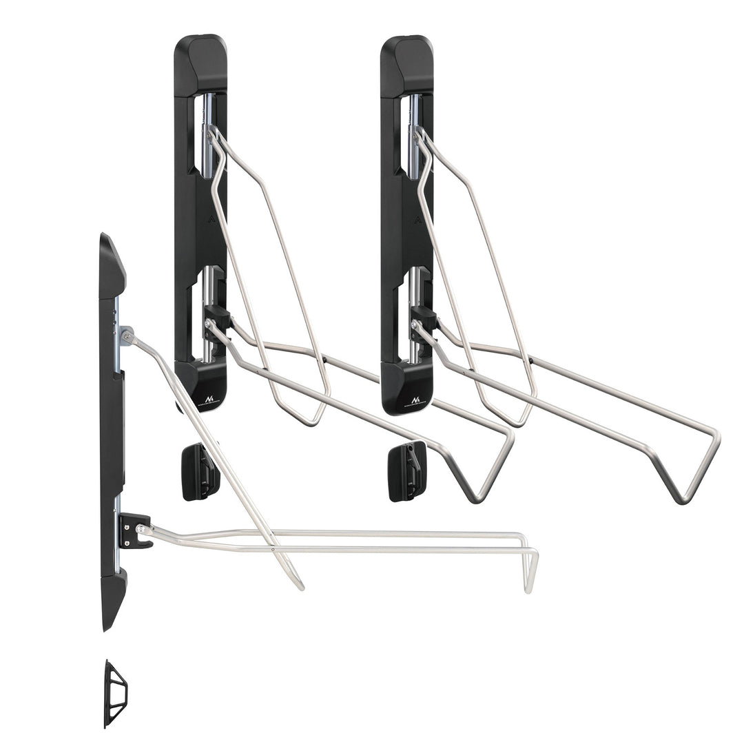 Maclean Wall-Mounted Bike Rack/Holder, max. 35 kg, MC-471, 3 pieces