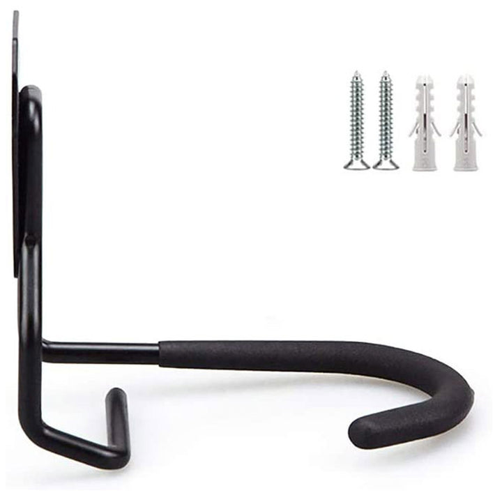 Maclean Vertical Wall-Mounted Bike Rack, Steel, Max. Load 20 kg, MC-433, 3 pieces