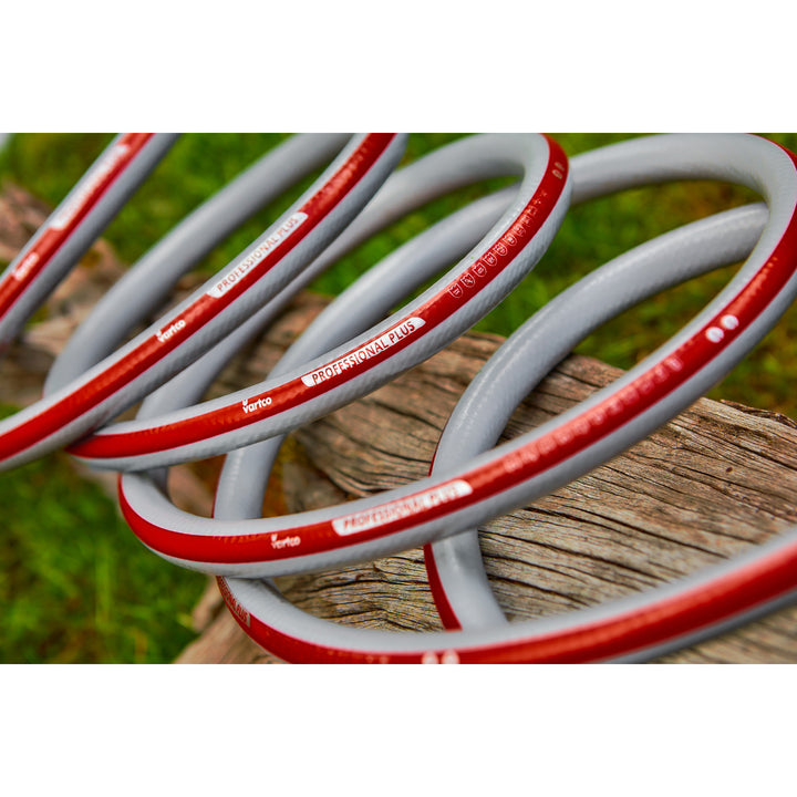 Vartco Garden Hose, 6-layer, flexible, 1/2" diameter, 100 m length, Professional Plus