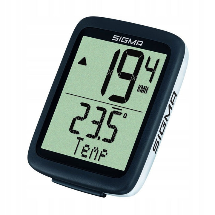 Sigma BC 10.0 WR bike computer, waterproof, weather-resistant, large and easy-to-read display, 10 functions