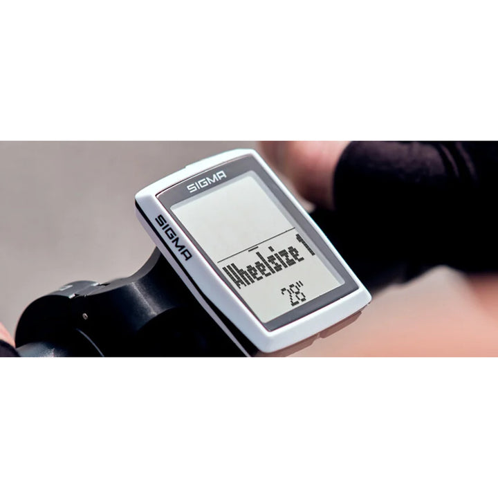 Sigma BC 12.0 WL Bike Computer, waterproof, weather-resistant, large and easy-to-read display, 12 functions