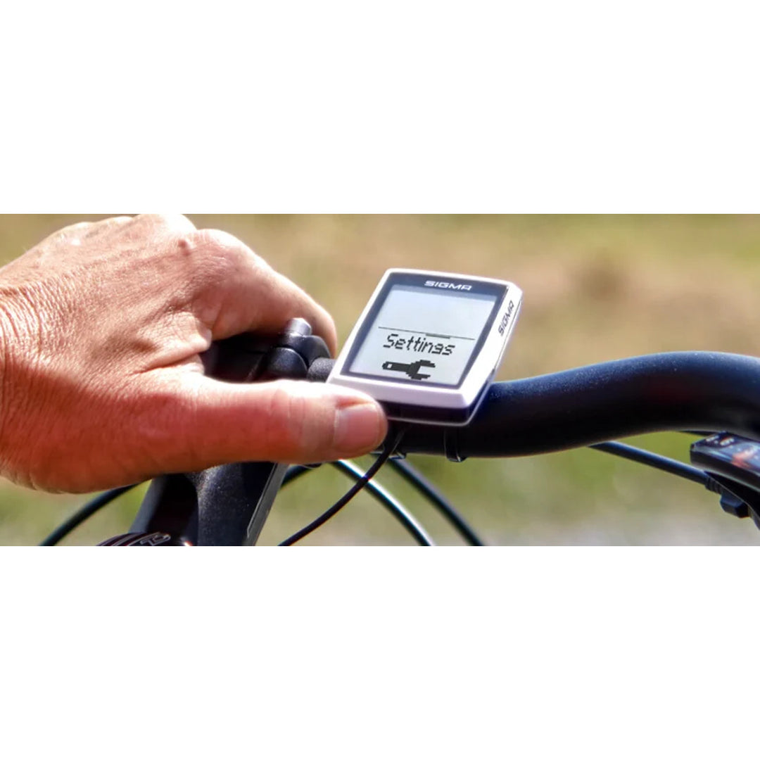Sigma BC 12.0 WL Bike Computer, waterproof, weather-resistant, large and easy-to-read display, 12 functions