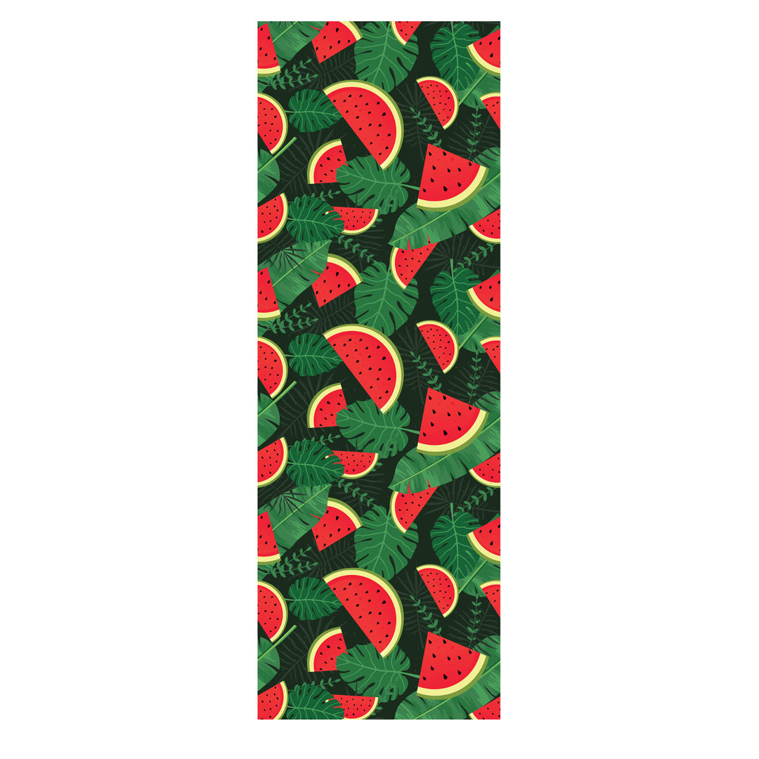 GreenBlue GB183 Classic Beech Deck Chair with Watermelon Print