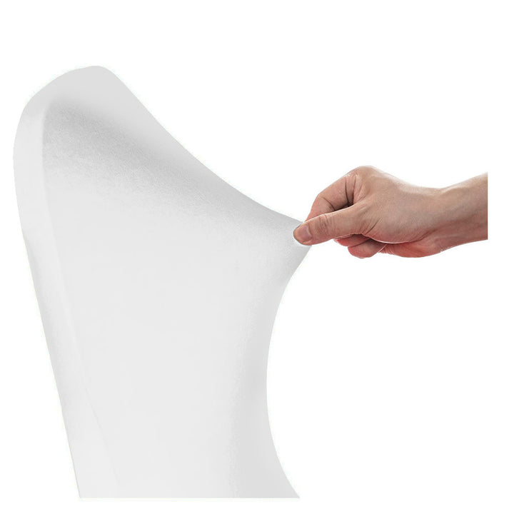 GreenBlue White Catering Chair Cover, 88x50x45 cm, Spandex, GB374, 2 pieces