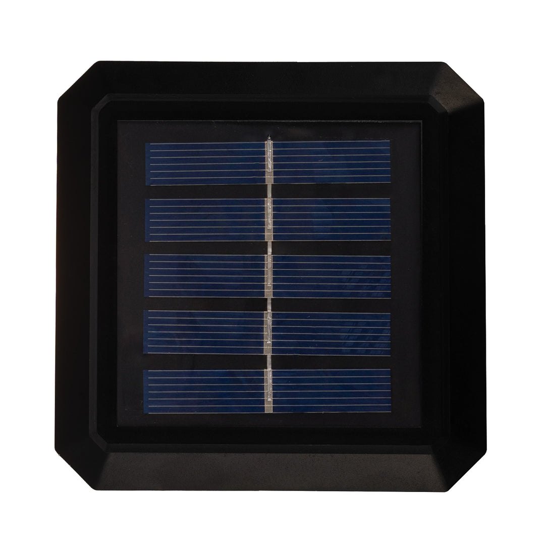 GreenBlue Solar LED Post Light, 80x80mm, Envelope-Shaped Canopy, 3200K, GB127 WW, 4 pieces