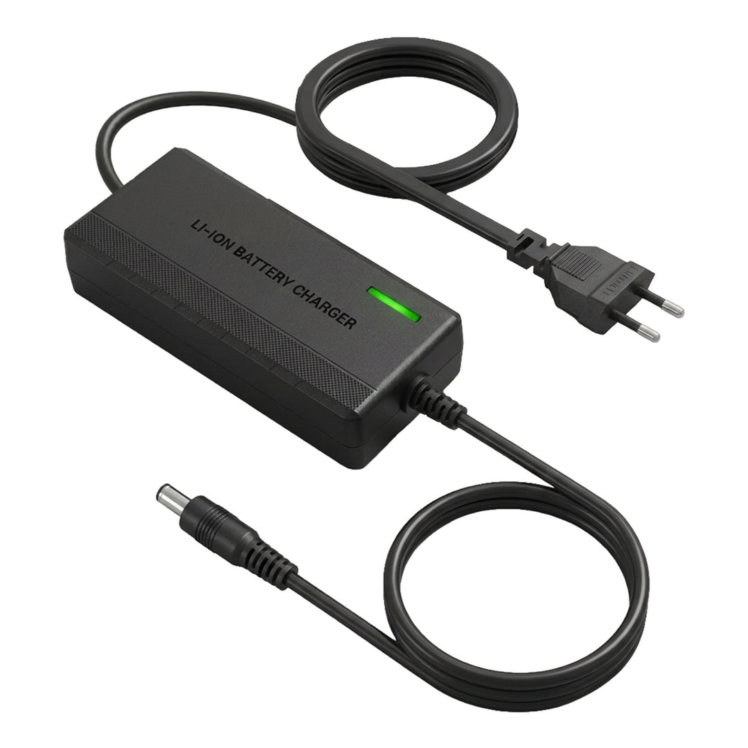 Maclean Energy Universal Charger/Power Supply for Scooters, 54.6V DC, 2A, Max 110W, Fast Charging, 6 Plugs, MCE665