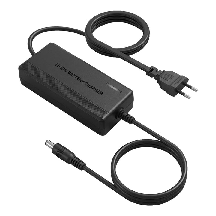 Maclean Energy Universal Charger/Power Supply for Scooters, 54.6V DC, 2A, Max 110W, Fast Charging, 6 Plugs, MCE665