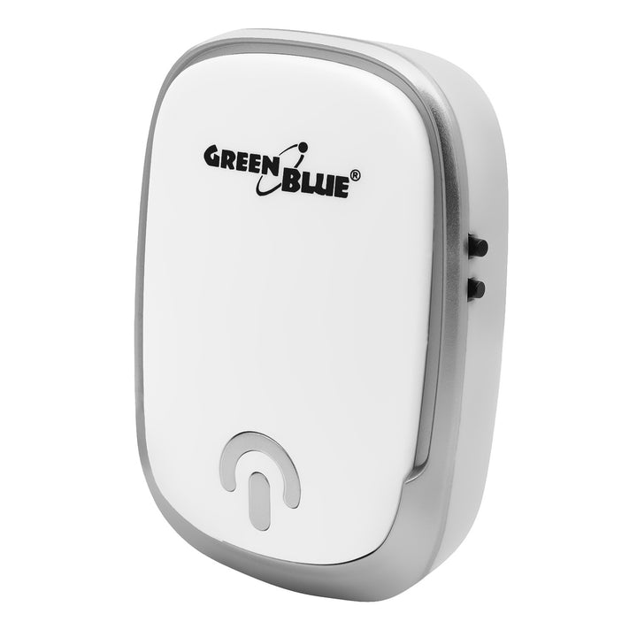 GreenBlue Wireless Doorbell, 38 melodies, 90 dB, white, range up to 200 m, GB404 W