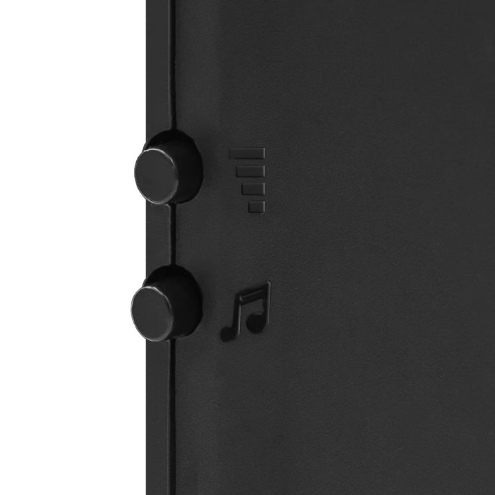 GreenBlue Wireless Doorbell, 38 melodies, 90 dB, black, range up to 200 m, GB237 B