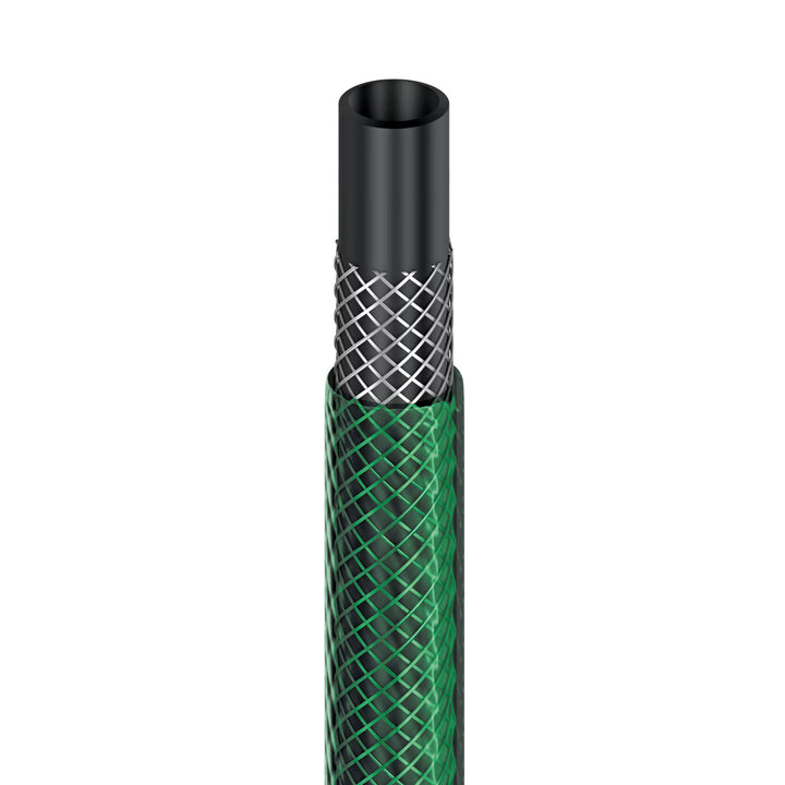 Cellfast Economic 1/2" 30m Garden Hose + Cellfast Gray Hose Hanger + Cellfast Basic 1/2" Straight Sprinkler Set
