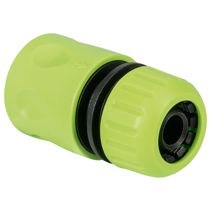 Economic 1/2" 50m Garden Hose + Stand, 3/4" Female Threaded Connector, 1/2" male threaded connector, 1/2" straight and stop quick-connect coupler + Cellfast Mix Ideal 8-function spray gun