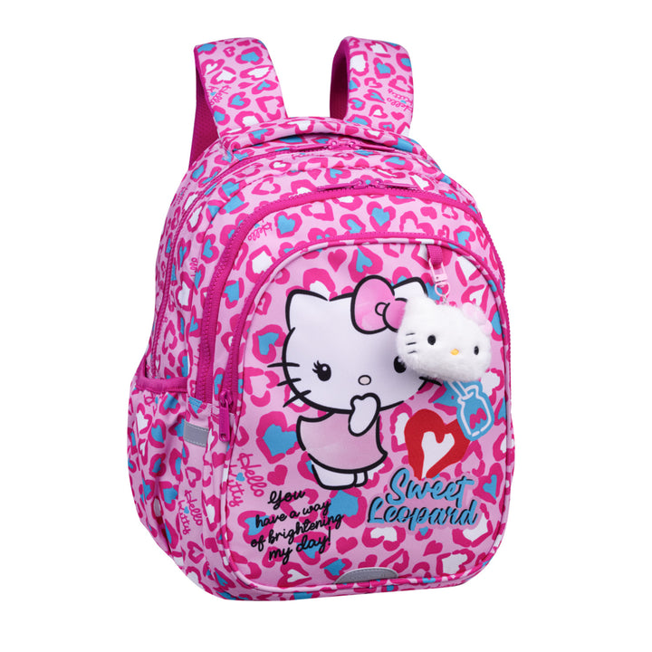 Hello Kitty Coolpack School Set, Jerry 3-Compartment Backpack (15"), Jumper 3 Pencil Case with Accessories, and a Sports Shoe Bag