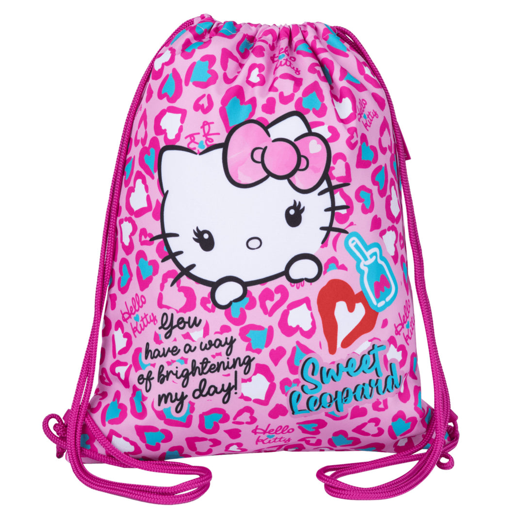 Hello Kitty Coolpack School Set, Jerry 3-Compartment Backpack (15"), Jumper 3 Pencil Case with Accessories, and a Sports Shoe Bag
