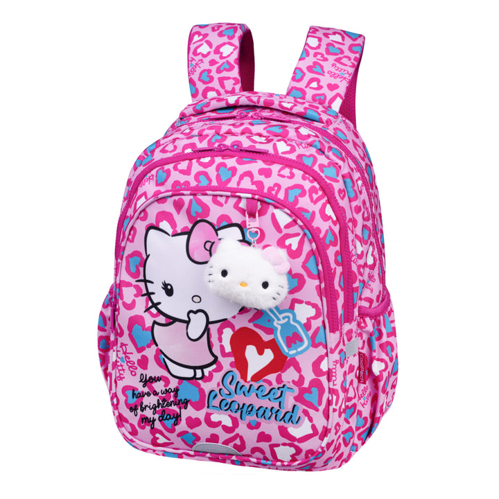 Hello Kitty Coolpack School Set, Jerry 3-Compartment Backpack (15"), Jumper 3 Pencil Case with Accessories, and a Sports Shoe Bag
