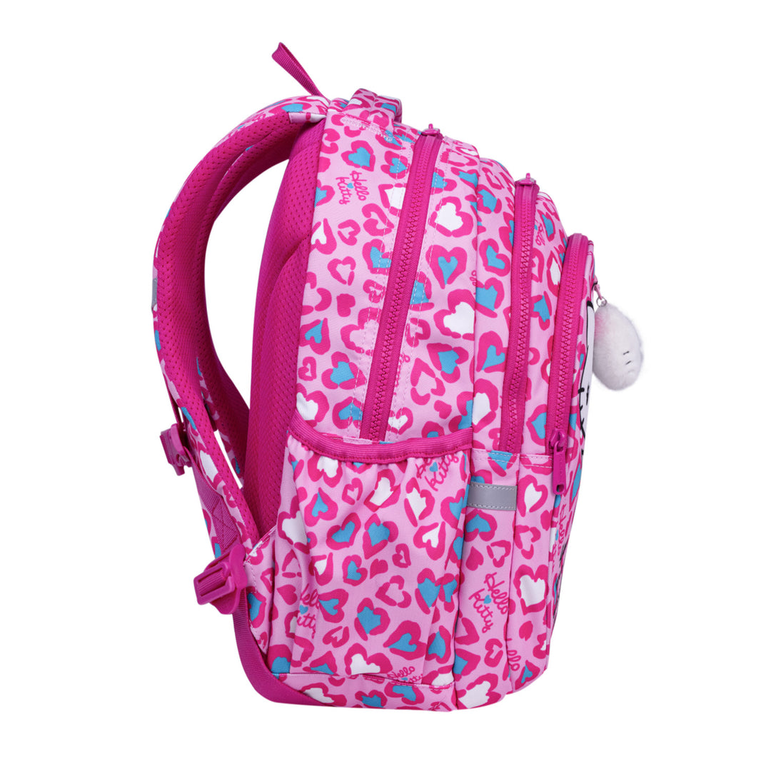 Hello Kitty Coolpack School Set, Jerry 3-Compartment Backpack (15"), Jumper 3 Pencil Case with Accessories, and a Sports Shoe Bag