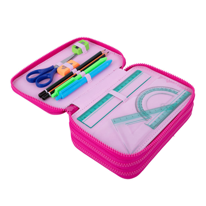 Hello Kitty Coolpack School Set, Jerry 3-Compartment Backpack (15"), Jumper 3 Pencil Case with Accessories, and a Sports Shoe Bag