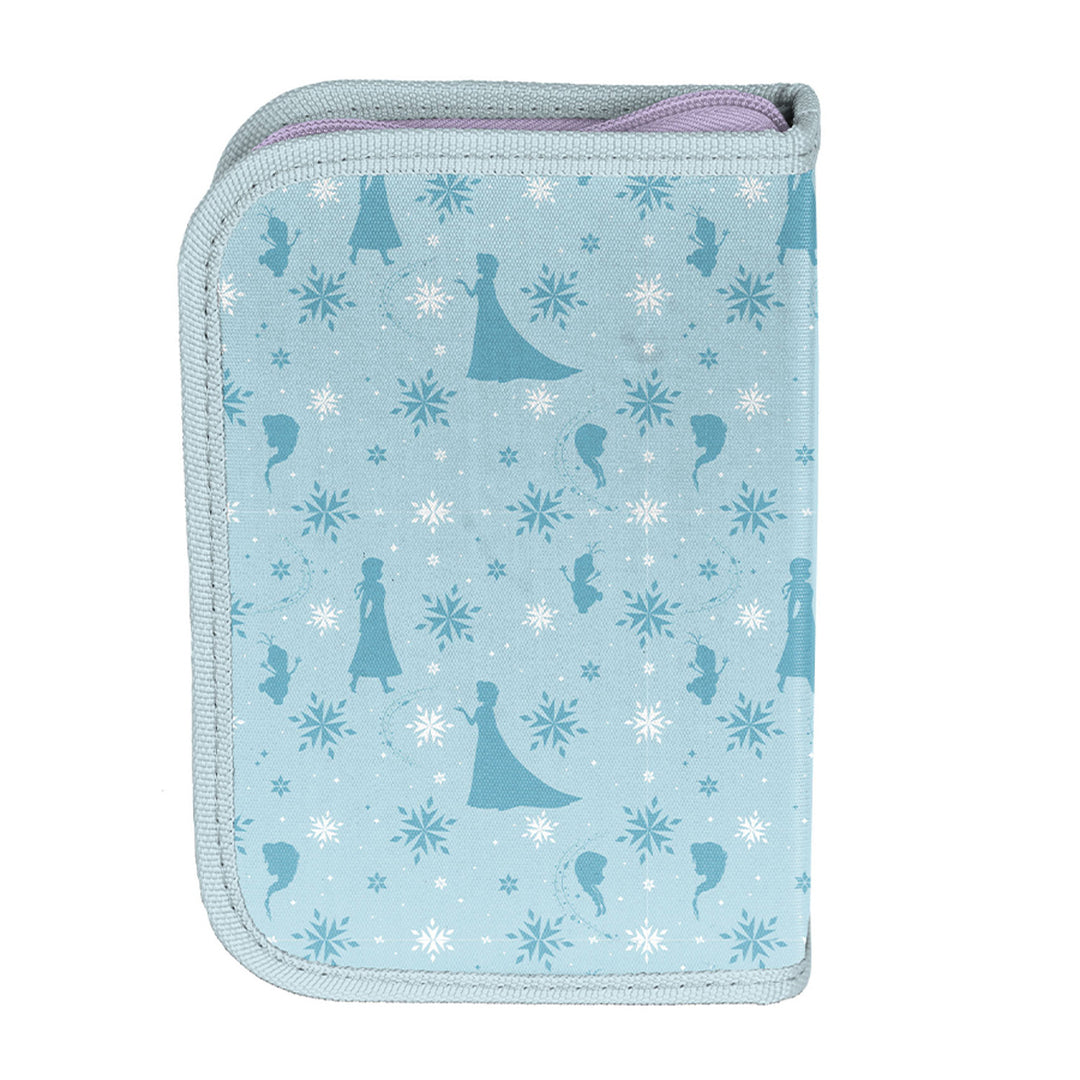 Frozen Paso School Set, backpack with two compartments, adjustable shoulder straps, and a padded back panel; pencil case with accessories and holders for school supplies; shoe bag that can be worn on the back; DF26AA