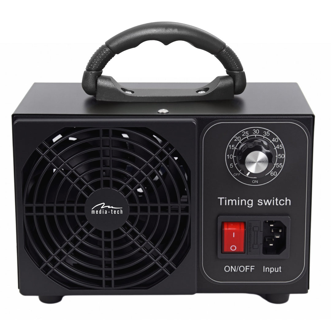 Professional ozone generator for disinfection and air purification, Mediatech, Ozone output: 60,000 mg/h, TIMER, Power: 140W, metal housing