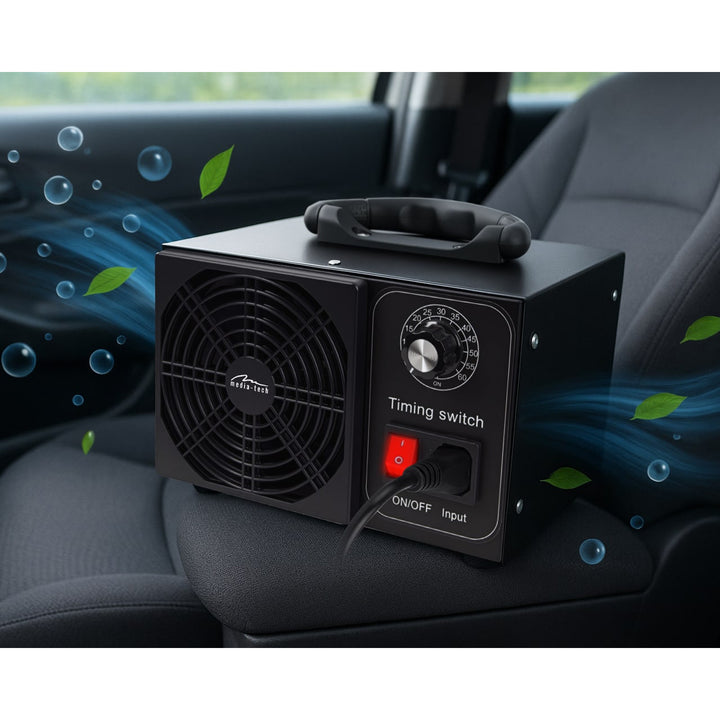 Professional ozone generator for disinfection and air purification, Mediatech, Ozone output: 60,000 mg/h, TIMER, Power: 140W, metal housing