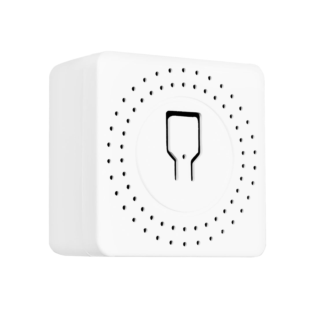 GreenBlue Flush-Mount WiFi Relay, Android/iOS/Alexa/Google Home, 100–240 V AC, 50/60 Hz, max. 16 A, for 150 W LEDs, GB739, 2 pieces
