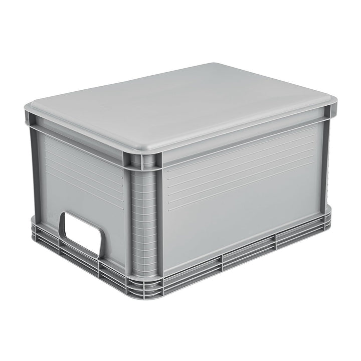Robert Keeeper Carrying Container, 20L capacity, gray, food-safe, lightweight and durable, load capacity up to 30kg, 3 pieces