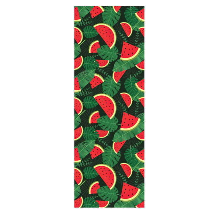 GreenBlue GB183 Classic Beech Wood Deck Chair with Watermelon Print, 4 pieces