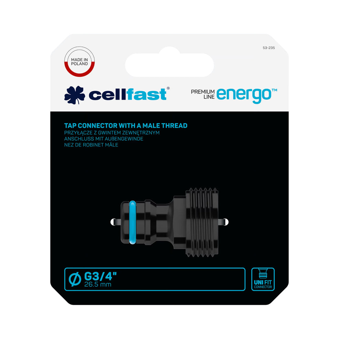 Cellfast ENERGO G3/4'' Male Thread Connection