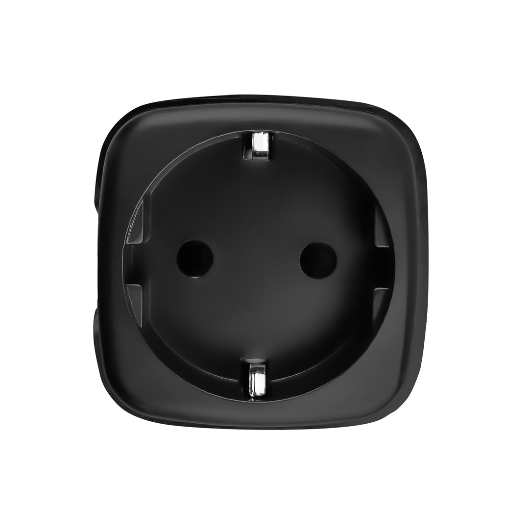 GreenBlue Remote-Controlled WiFi Outlet, Android/iOS/Alexa/Google Home, Timer, Watt Meter, Max 16A/3840W, GB735 B, 3 pieces
