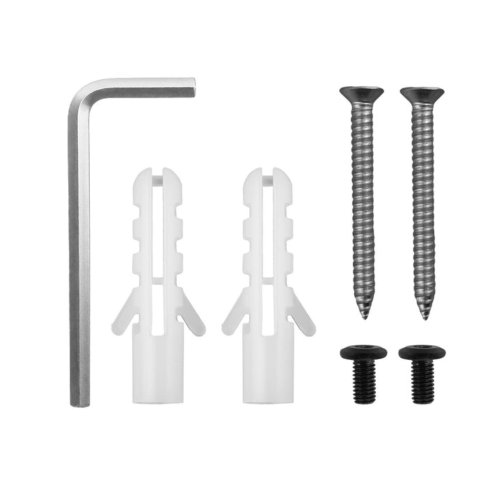 Maclean Horizontal Wall-Mounted Bike Rack, steel, max. load 30 kg, adjustable angle, MC-172, 4 pieces