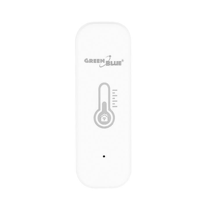 GreenBlue WiFi Temperature and Humidity Sensor, Android/iOS/Alexa/Google Home, 3.0V DC, LR03x2, GB737 + 2x R-03 LR03 AAA Alkaline Batteries by Varta Industrial 4003
