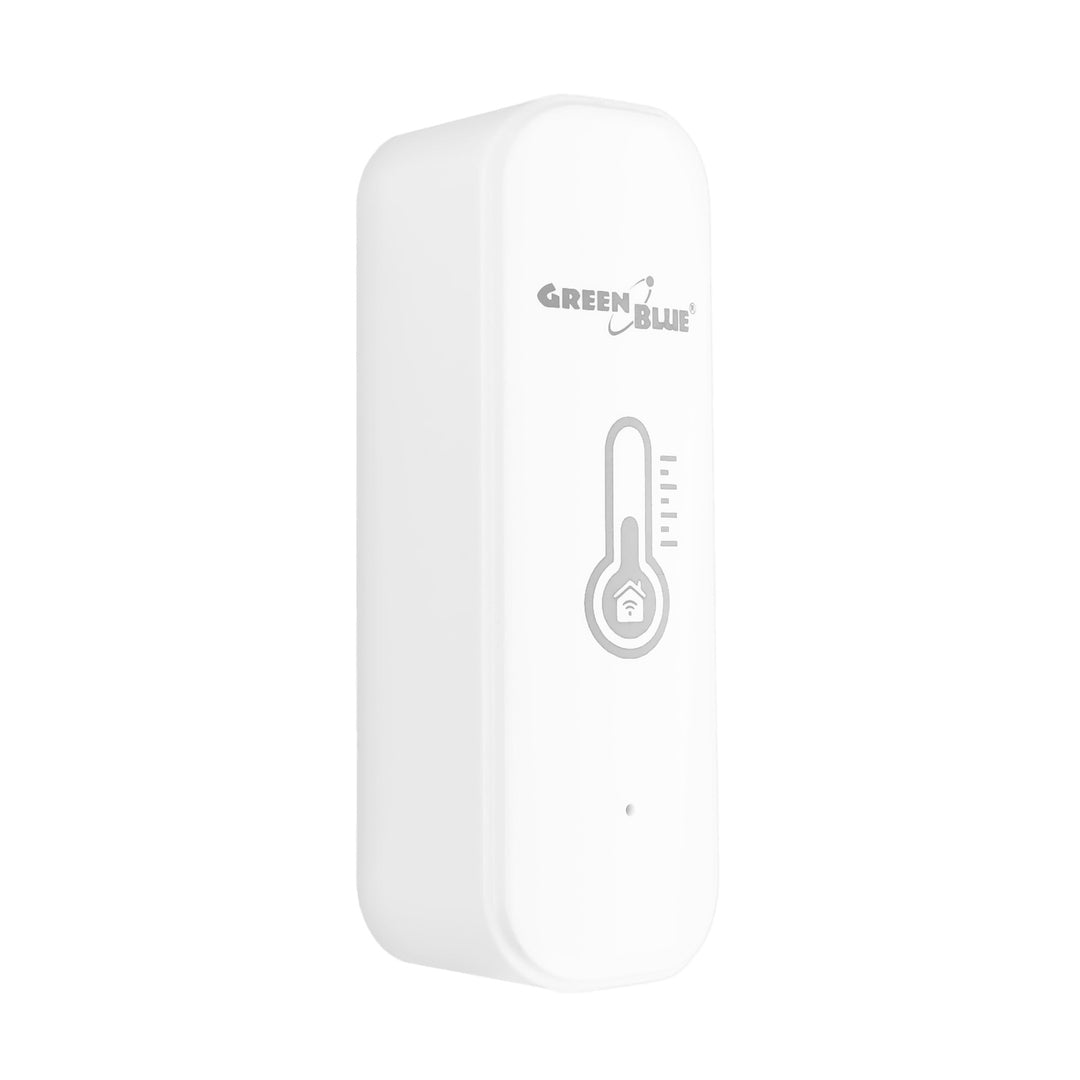GreenBlue WiFi Temperature and Humidity Sensor, Android/iOS/Alexa/Google Home, 3.0V DC, LR03x2, GB737 + 2x R-03 LR03 AAA Alkaline Batteries by Varta Industrial 4003