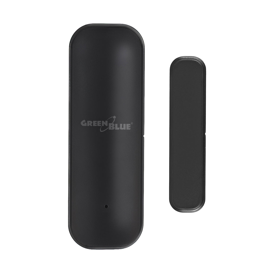 GB479 B GreenBlue Wireless Reed Switch / WiFi Door/Window Sensor, Android/iOS, 3.0V DC, LR03x2, GB479 B + 2x R-03 LR03 AAA Alkaline Batteries by Varta Industrial 4003