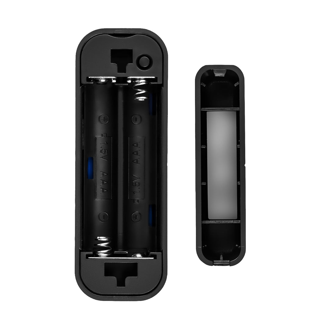 GreenBlue Wireless Reed Switch / WiFi Door/Window Sensor, Android/iOS, 3.0V DC, LR03x2, GB479 B (2 pieces) + 4x Varta Industrial 4003 AAA Alkaline Batteries