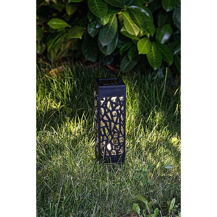 Mora Solar Lamp, 2 lm, IP23 rating, black, 0.16 W LED, 8949