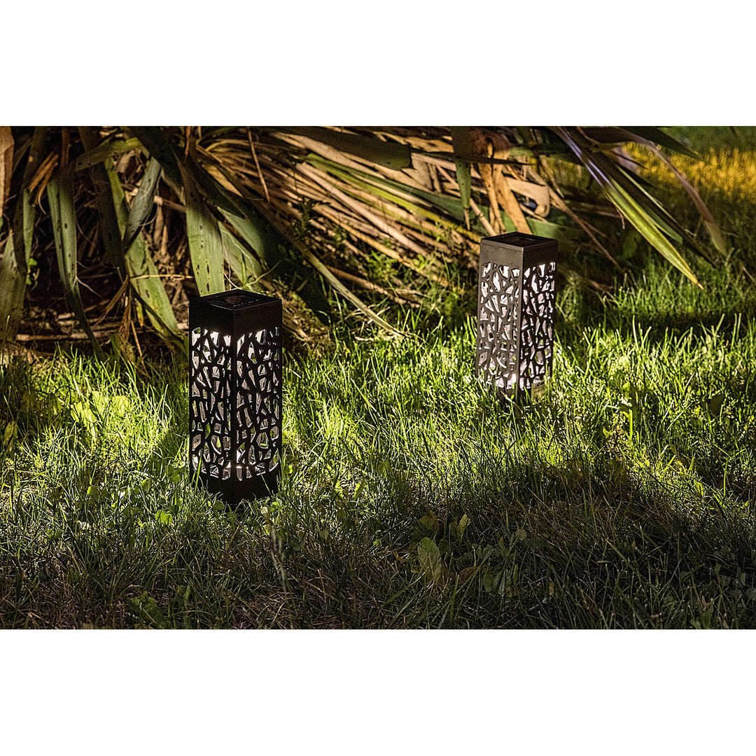 Mora Solar Lamp, 2 lm, IP23 rating, black, 0.16 W LED, 8949