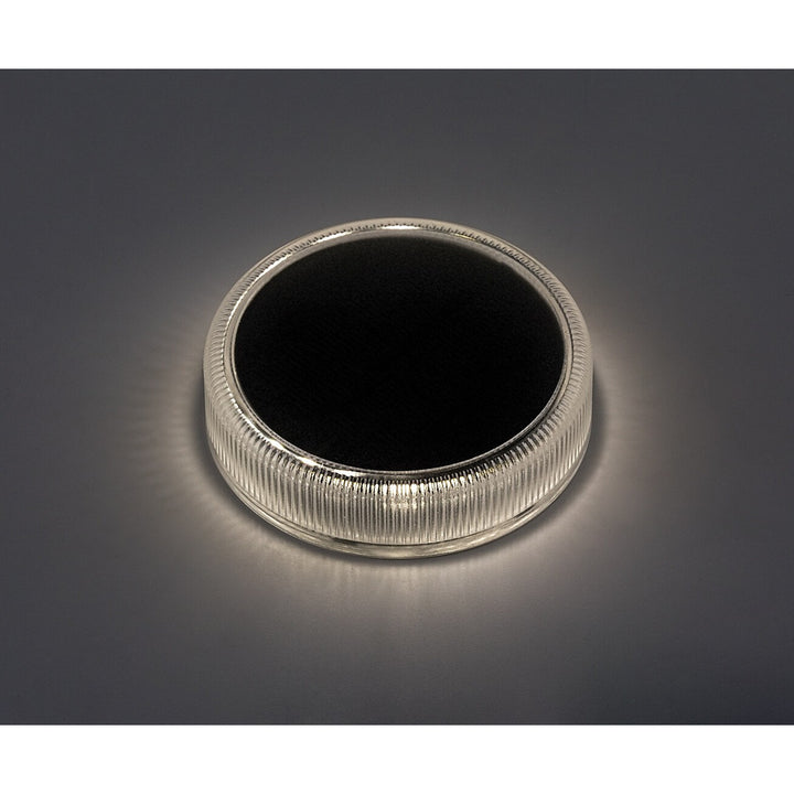 Trillo LED Solar Light, 0.3W, twilight sensor, clear, IP65, K 4000, 77175