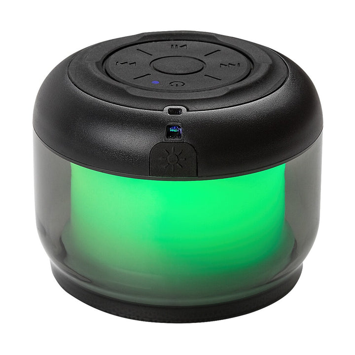 Rabalux Radelia Desk Lamp, Bluetooth Speaker, RGB, Black, IP20, Rechargeable Battery, 76110
