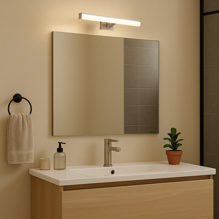 Rabalux Oliro LED 6W Chrome IP44 4000 K Bathroom Light, 75048