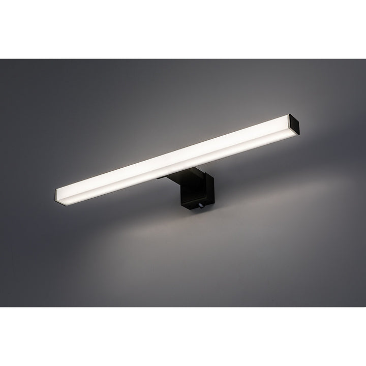 Rabalux Oliro LED 6W Black Bathroom Light, IP44, 4000 K, 75051