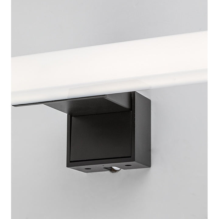 Rabalux Oliro LED 6W Black Bathroom Light, IP44, 4000 K, 75051