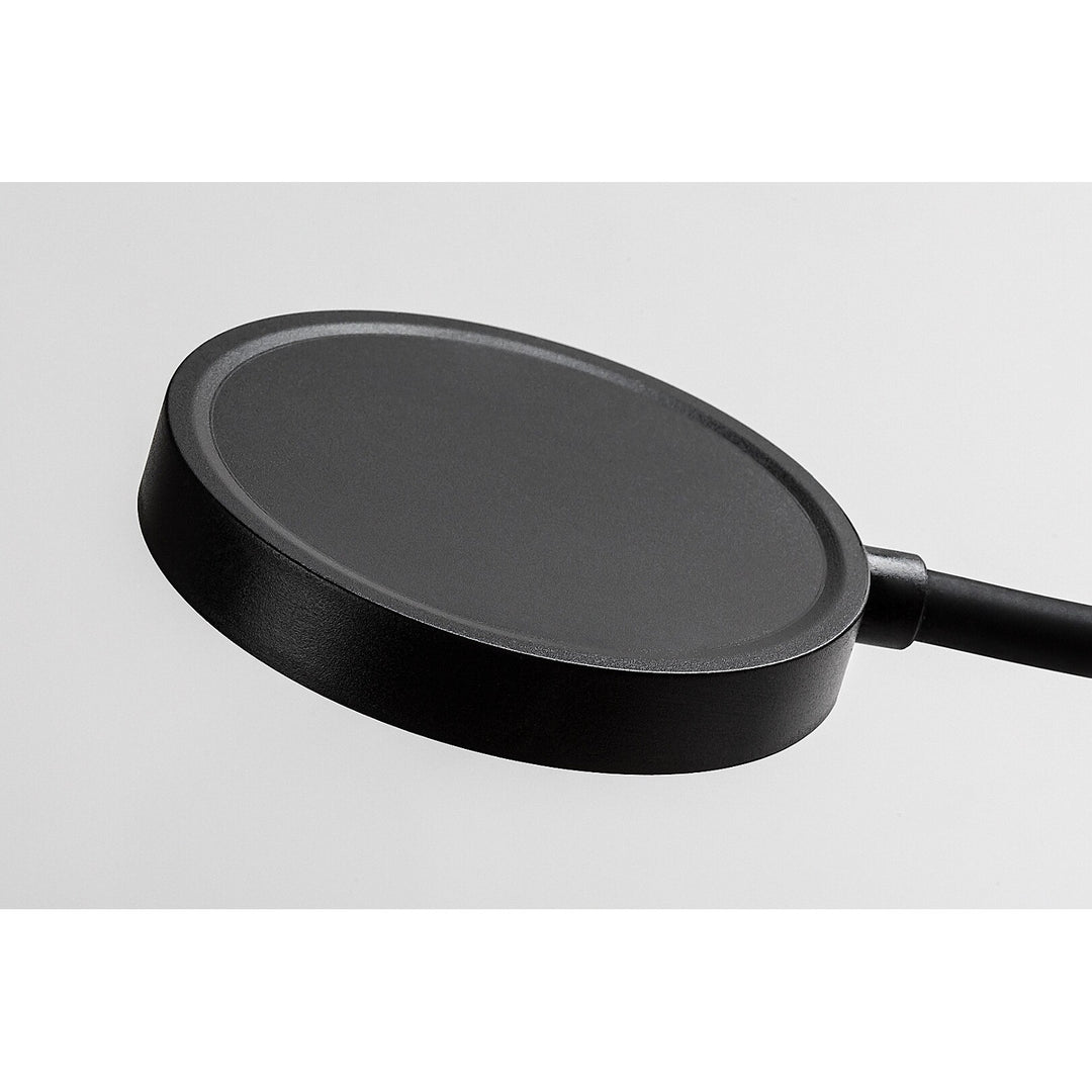Rabalux Tivro Wall Sconce, 4W LED, Black, IP20, 3 Color Temperature Options: 3000, 4000, 6000, 71284
