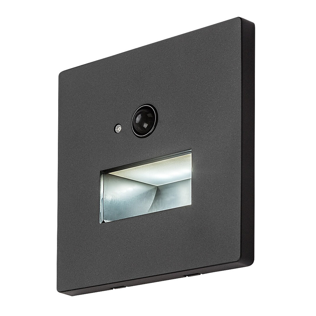 Lunca 1W LED Light, IP20, Black, 3000, 4500, 6500 K, Motion Sensor, Light Sensor, 77197