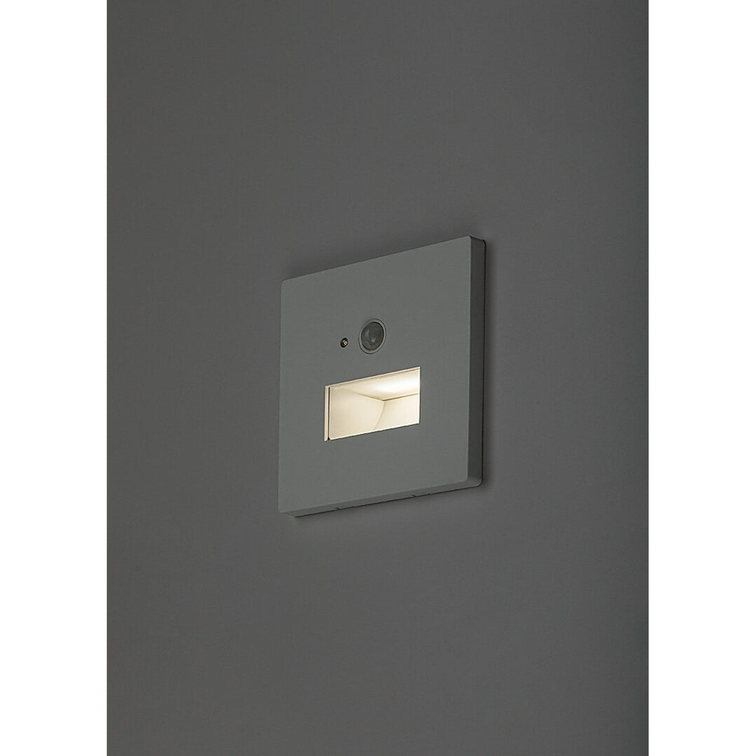 Lunca 1W LED Light, IP20, White, 3000, 4500, 6500 K, Motion Sensor, Light Sensor, 77198