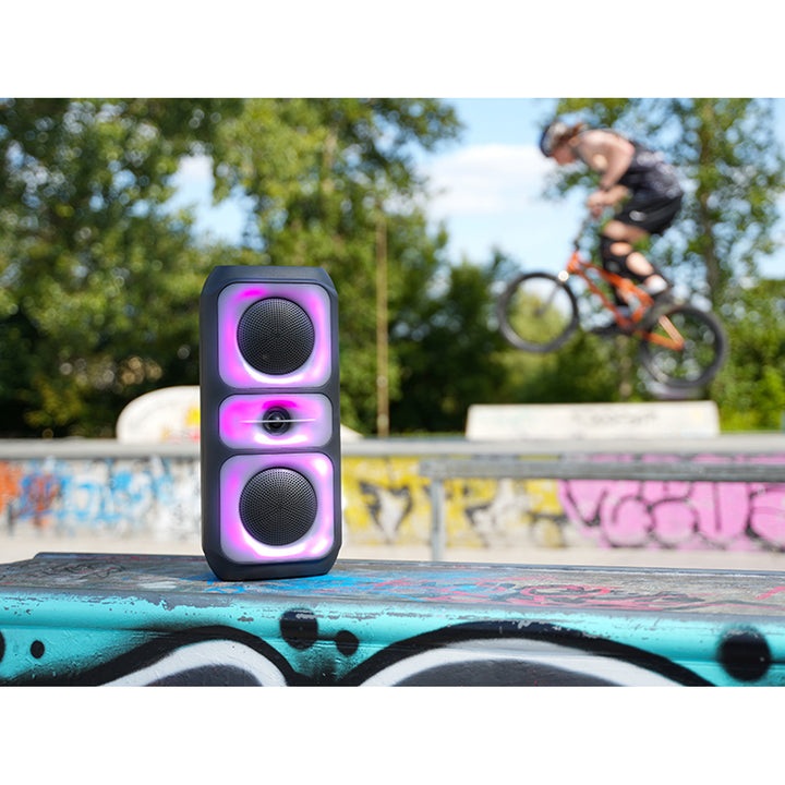 Tracer Wireless Speaker, Bluetooth 5.0, 20 W RMS power, karaoke mode, microphone, Powervox P2 TWS