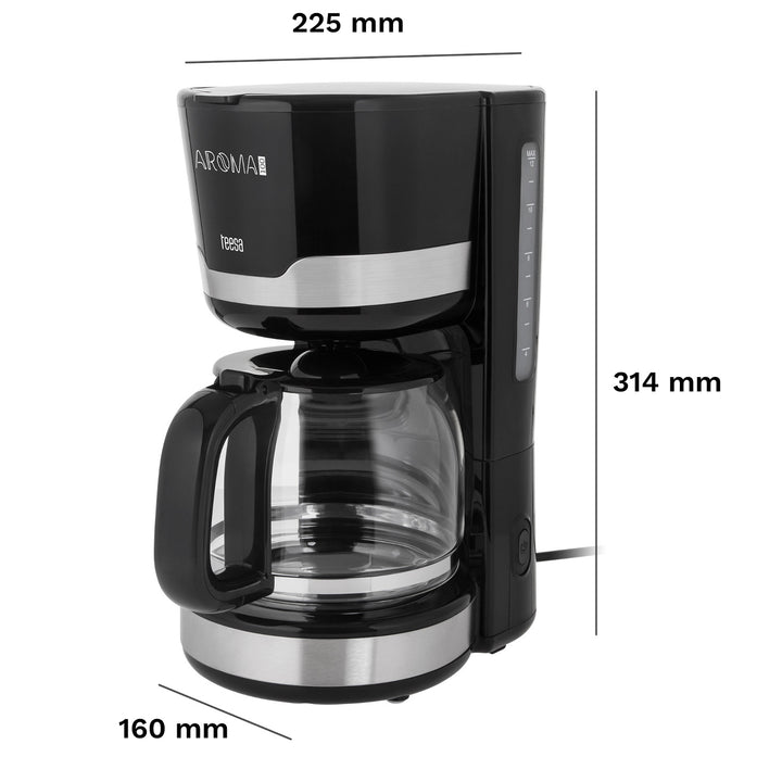 Teesa AROMA 100 1.5L Pour-Over Coffee Maker, 1000W