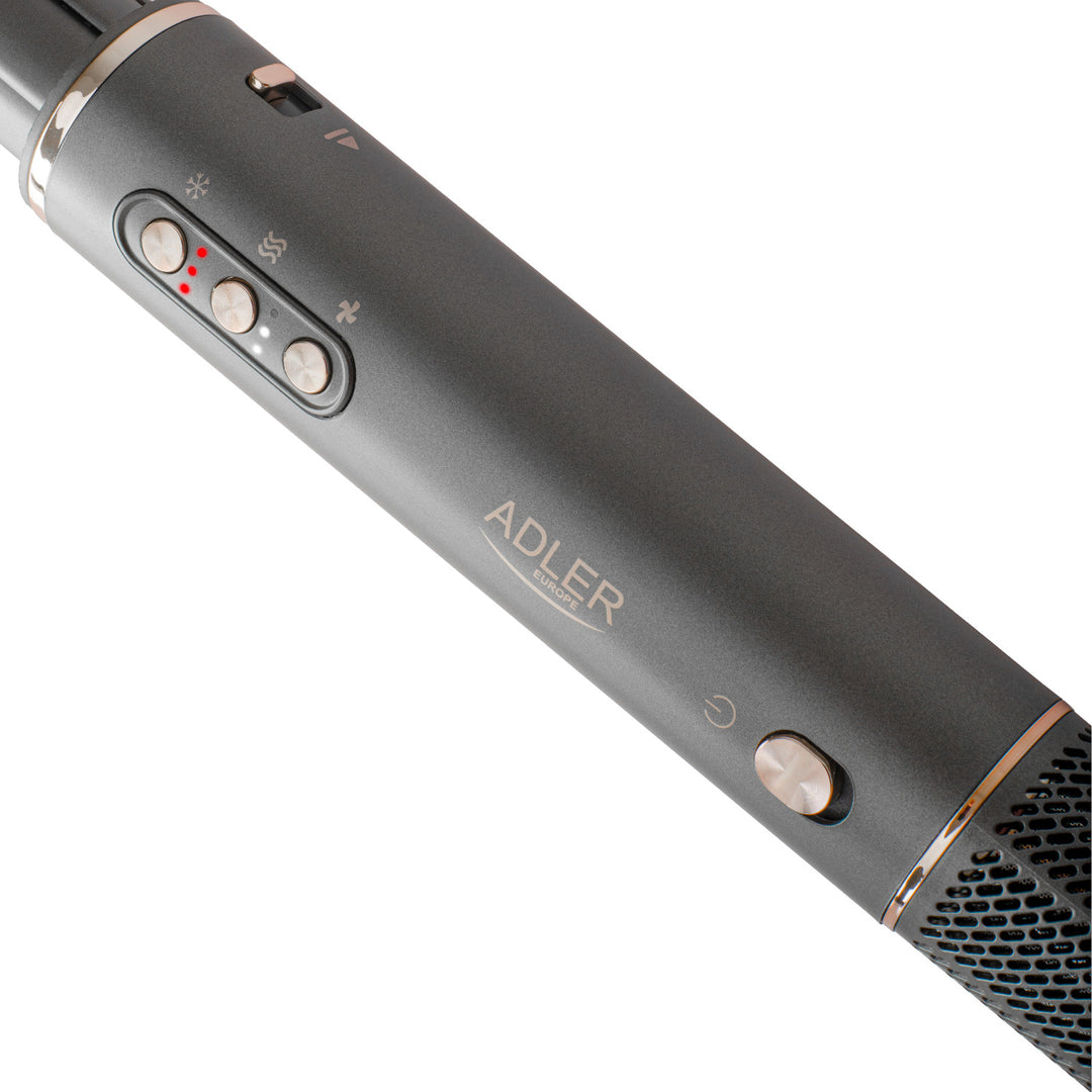 7-in-1 Hair Dryer and Curler - 7 attachments, ionization, cool air, 3 heat settings, 3 speed settings, travel case, AD 2030, Adler