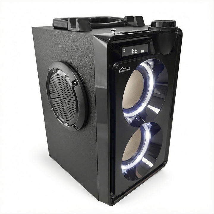 OVERBOX MT3186 Portable Bluetooth Speaker, FM Radio, SD Card and USB Support, 30W RMS Power, Mediatech